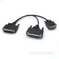 RS232 Serial DB25 Femmina a DB25/DB9 Cavo di comunicazione